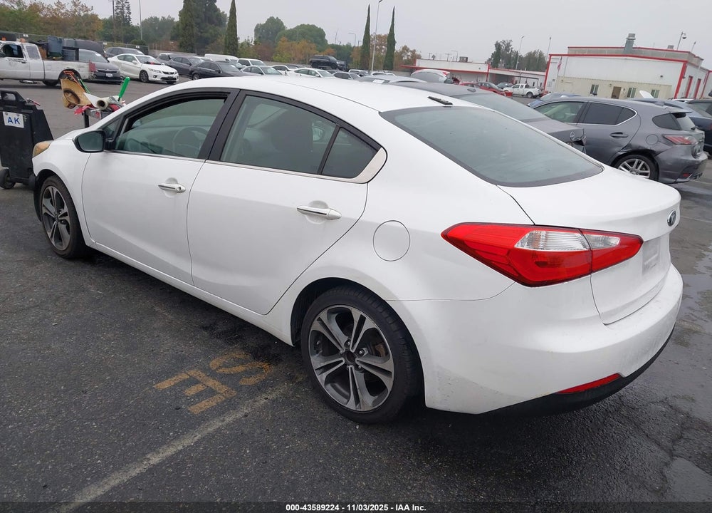 2014 KIA FORTE EX VIN: KNAFX4A80E5090243