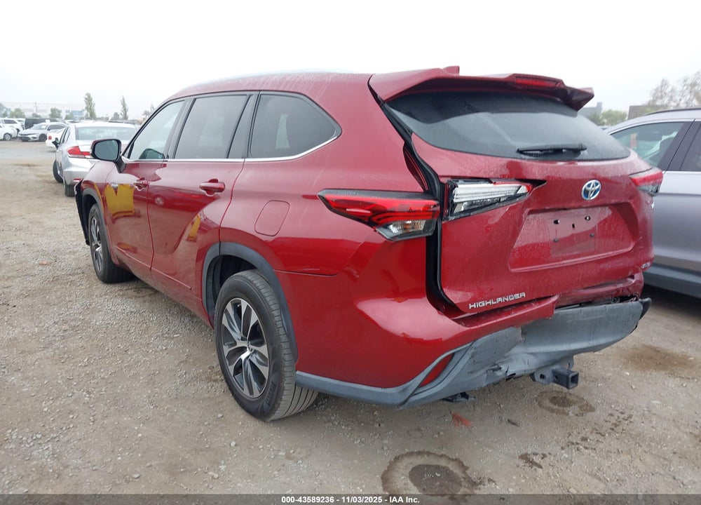 2020 TOYOTA HIGHLANDER HYBRID VIN: 5TDHARAH1LS503241