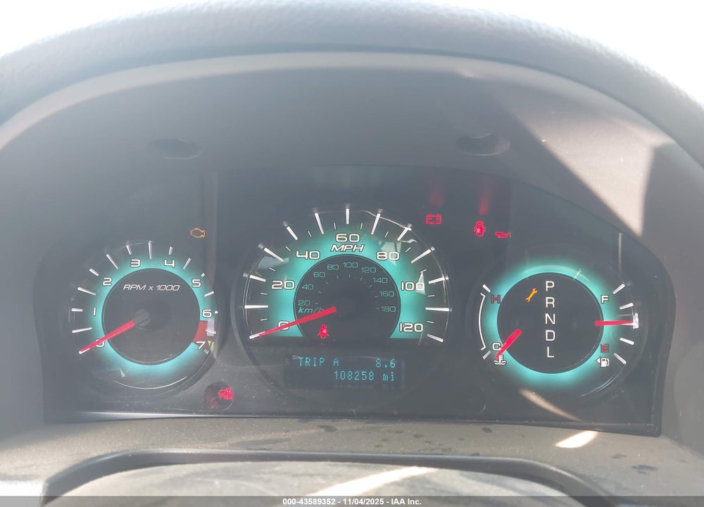 2010 FORD FUSION VIN: 3FAHP0JA8AR110288