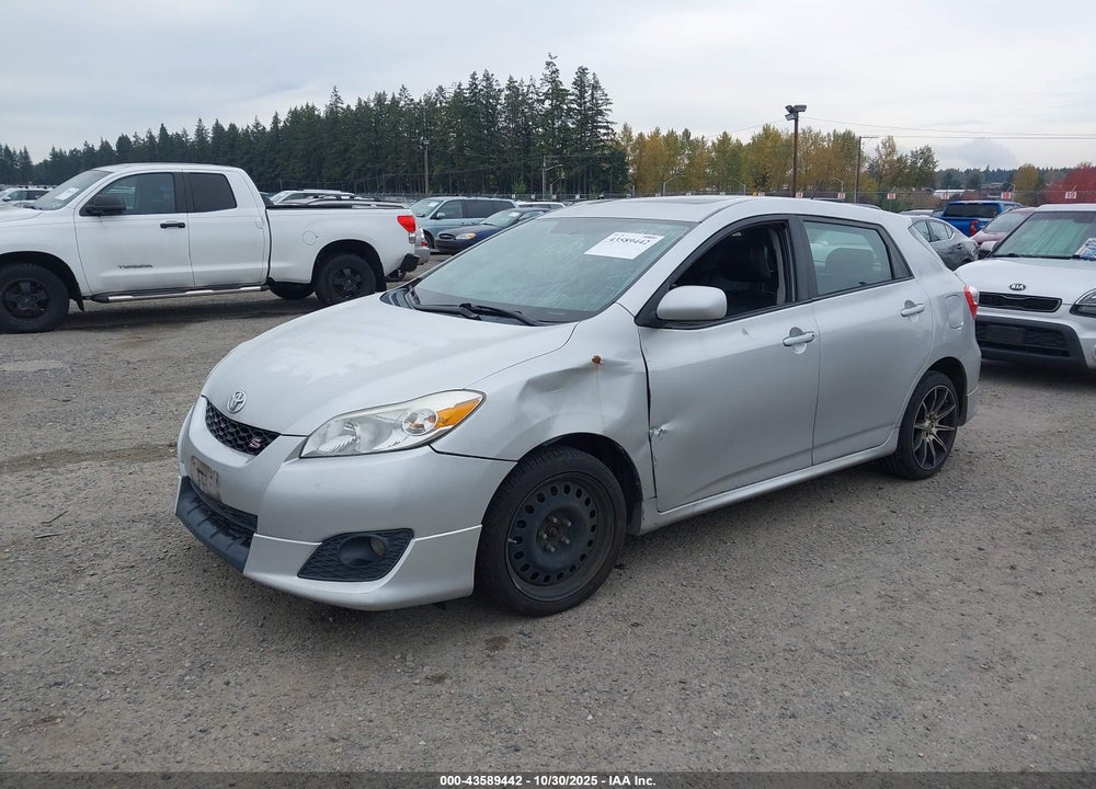 2009 TOYOTA MATRIX S VIN: 2T1LE40E19C002554