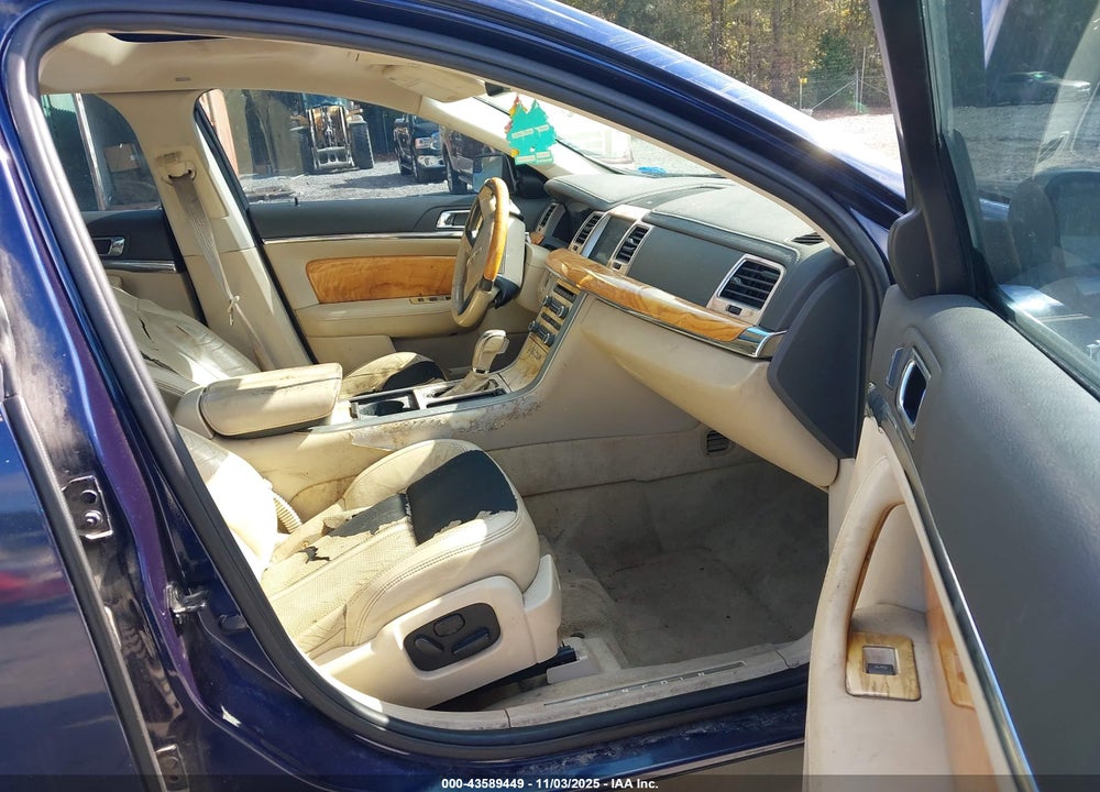2011 LINCOLN MKS VIN: 1LNHL9DR4BG615275