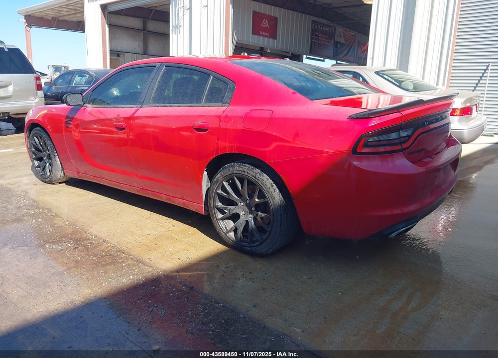 2016 DODGE CHARGER SE VIN: 2C3CDXBG9GH247516