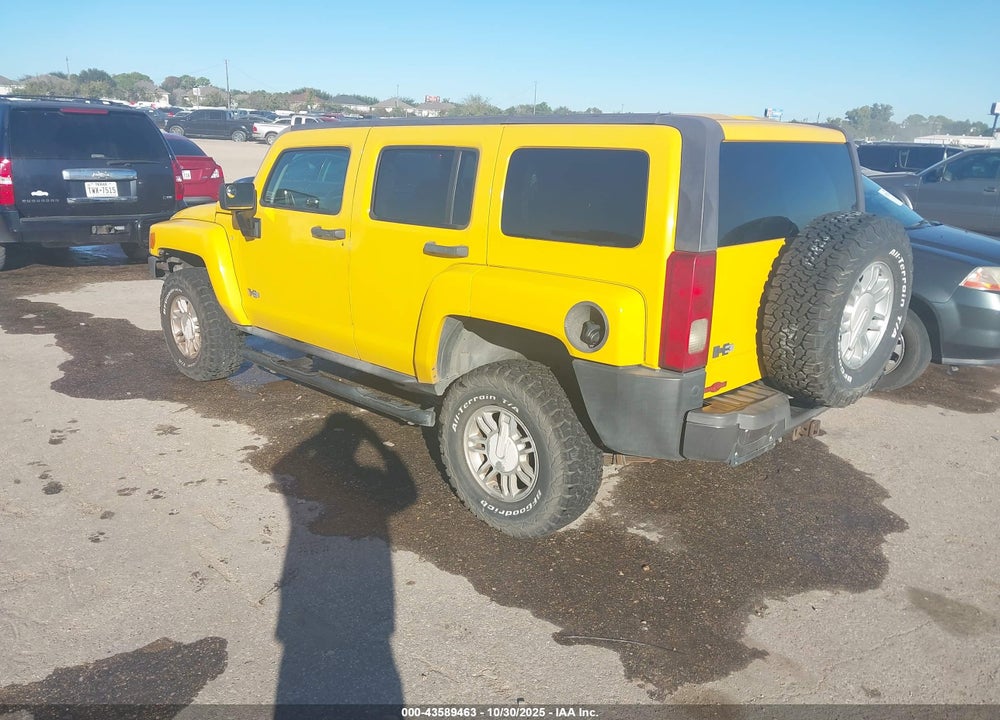 2007 HUMMER H3 SUV VIN: 5GTDN13E378144131