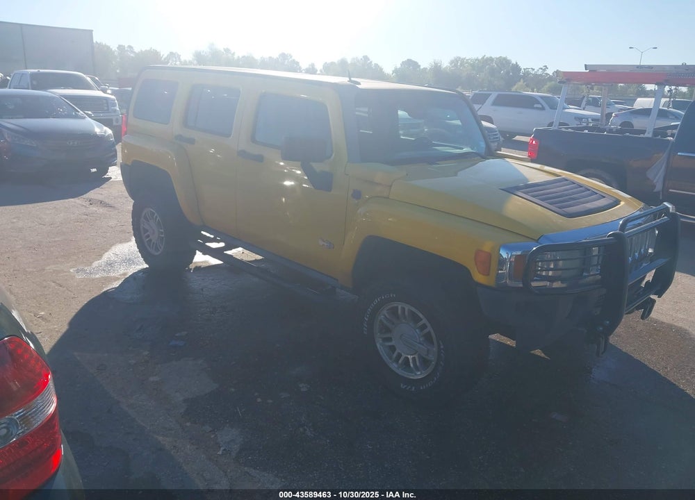 2007 HUMMER H3 SUV VIN: 5GTDN13E378144131