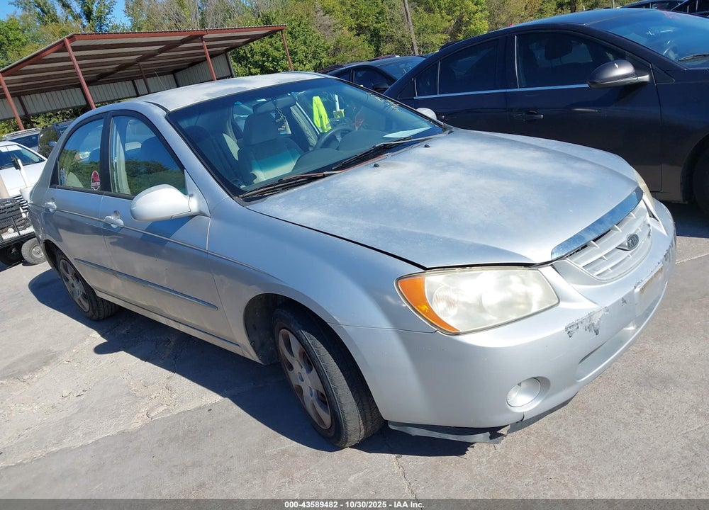 2005 KIA SPECTRA EX/LX/SX VIN: KNAFE121655093380