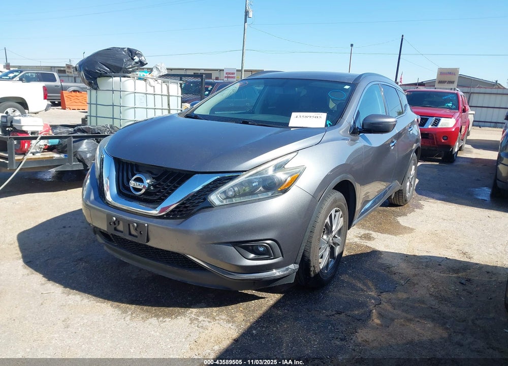 2018 NISSAN MURANO SV VIN: 5N1AZ2MH2JN159236