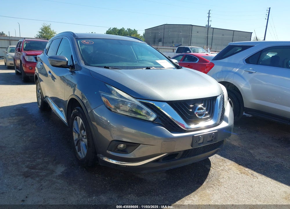2018 NISSAN MURANO SV VIN: 5N1AZ2MH2JN159236
