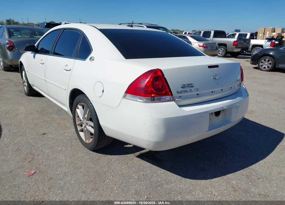 2008 CHEVROLET IMPALA LS VIN: 2G1WB58K489180049
