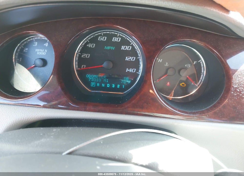 2009 BUICK LUCERNE CXL VIN: 1G4HD57M29U125838