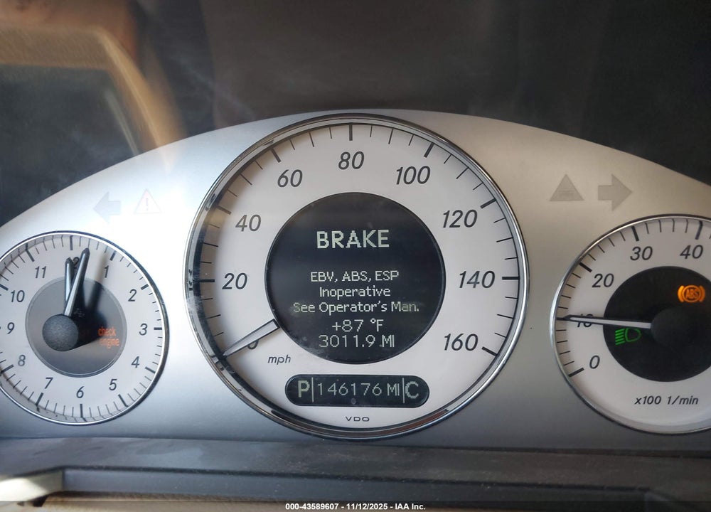 2008 MERCEDES-BENZ E 350 VIN: WDBUF56X68B246468