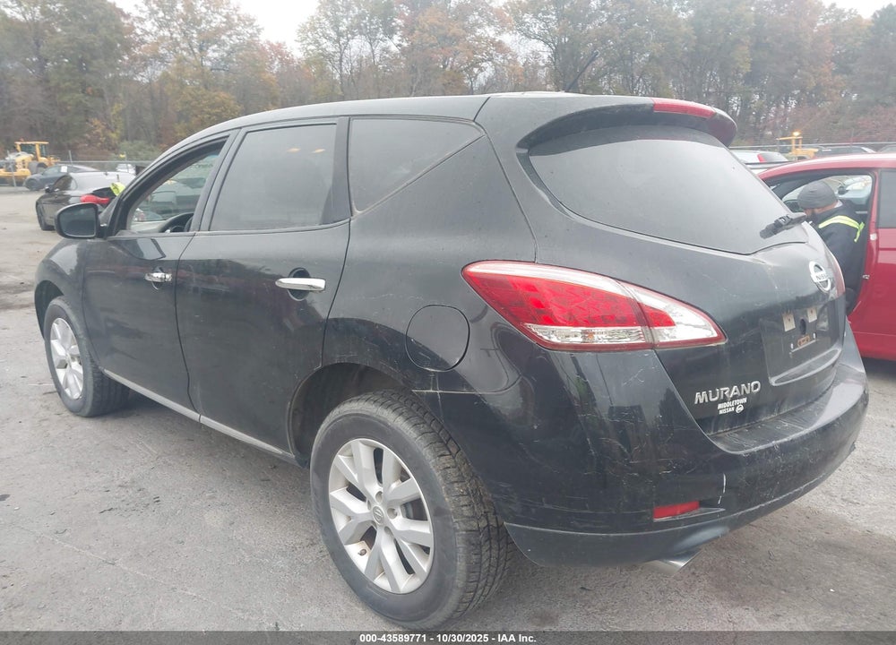 2013 NISSAN MURANO S VIN: JN8AZ1MW0DW311529