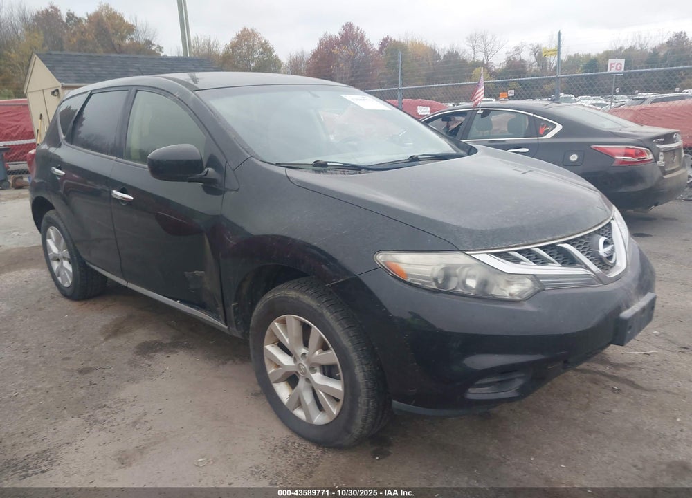 2013 NISSAN MURANO S VIN: JN8AZ1MW0DW311529