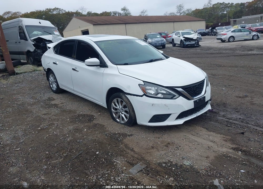2017 NISSAN SENTRA SV VIN: 3N1AB7AP7HY330340