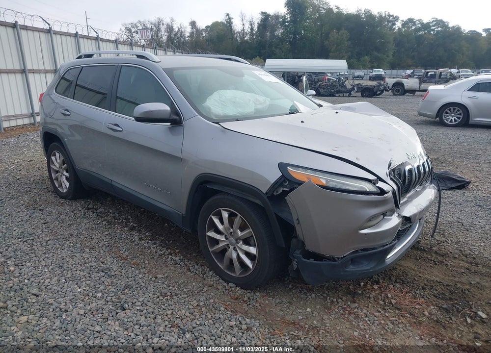 2017 JEEP CHEROKEE LIMITED FWD VIN: 1C4PJLDB4HW516685