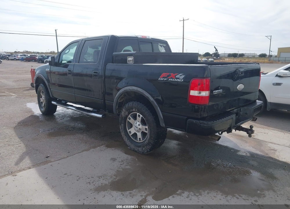 2008 FORD F-150 60TH ANNIVERSARY/FX4/KING RANCH/LARIAT/XLT VIN: 1FTPW14V98FA94929