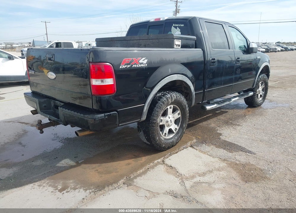 2008 FORD F-150 60TH ANNIVERSARY/FX4/KING RANCH/LARIAT/XLT VIN: 1FTPW14V98FA94929