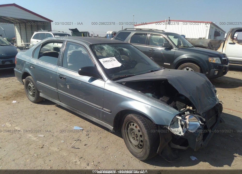 1997 HONDA CIVIC VIN: 2HGEJ6675VH516501