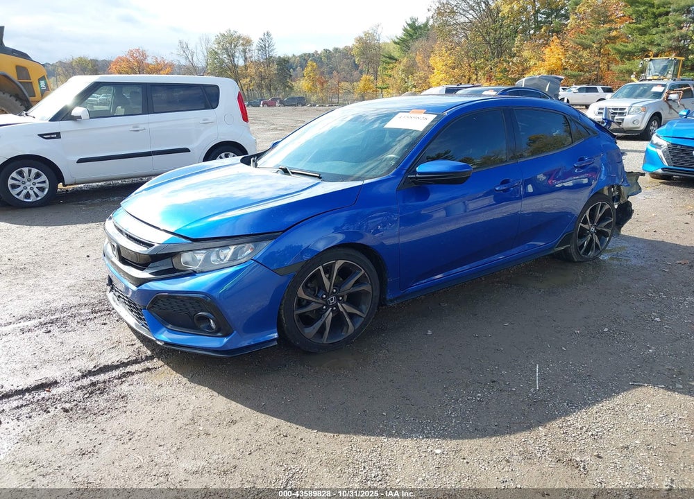 2019 HONDA CIVIC SPORT VIN: SHHFK7H49KU204948