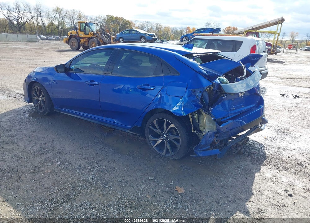 2019 HONDA CIVIC SPORT VIN: SHHFK7H49KU204948