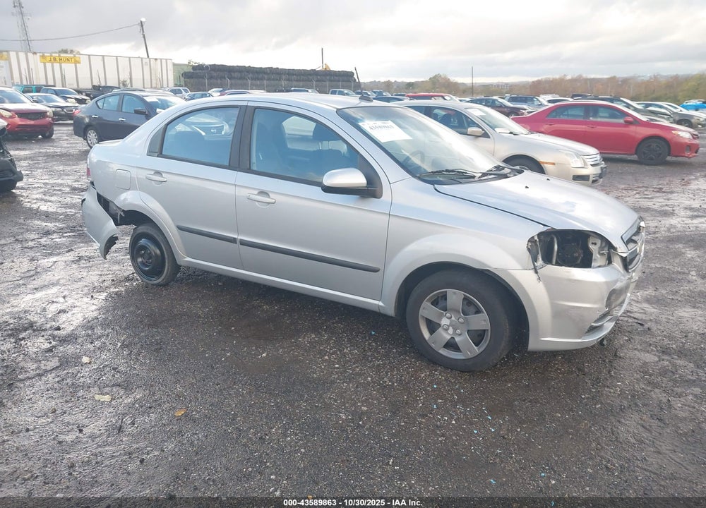 2010 CHEVROLET AVEO LT VIN: KL1TD5DE1AB071936