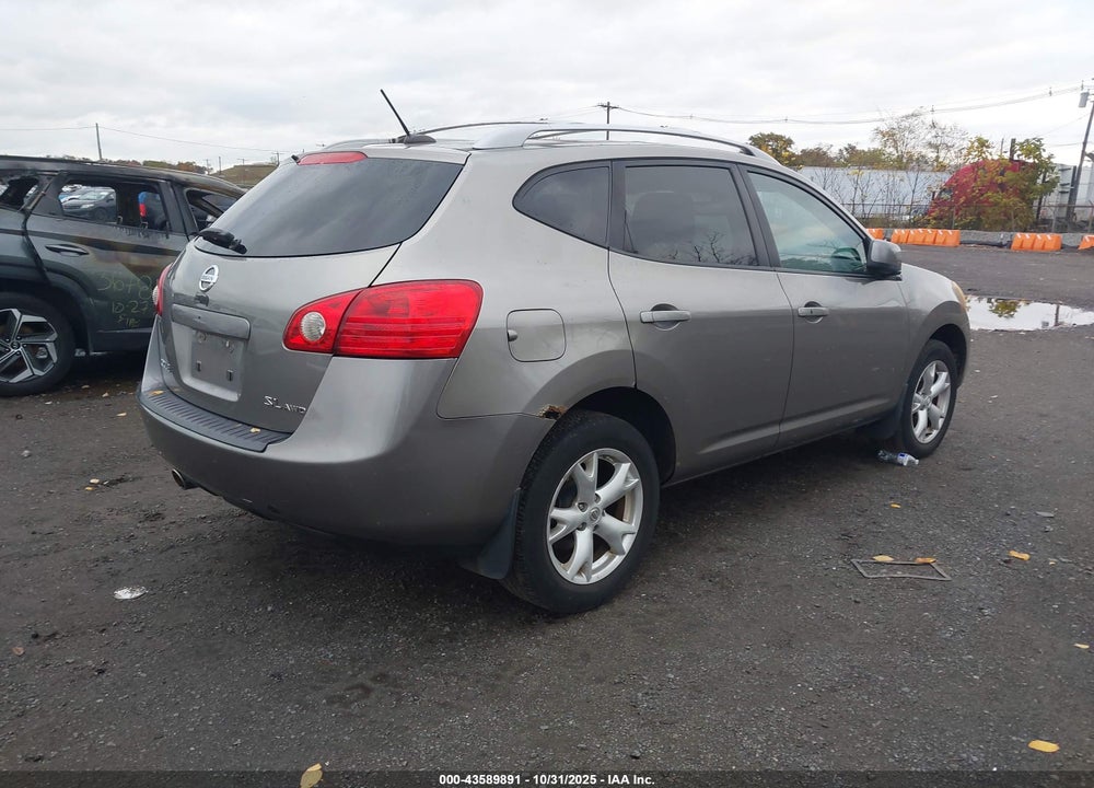 2008 NISSAN ROGUE SL VIN: JN8AS58VX8W111860