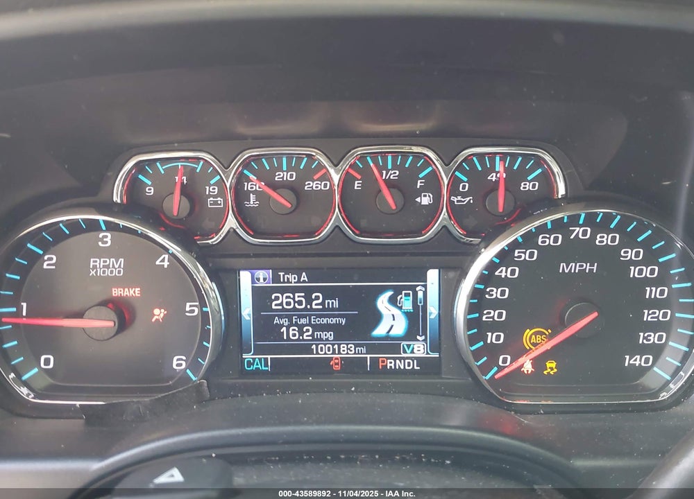 2017 CHEVROLET SILVERADO 1500 VIN: 1GCVKREC5HZ215646