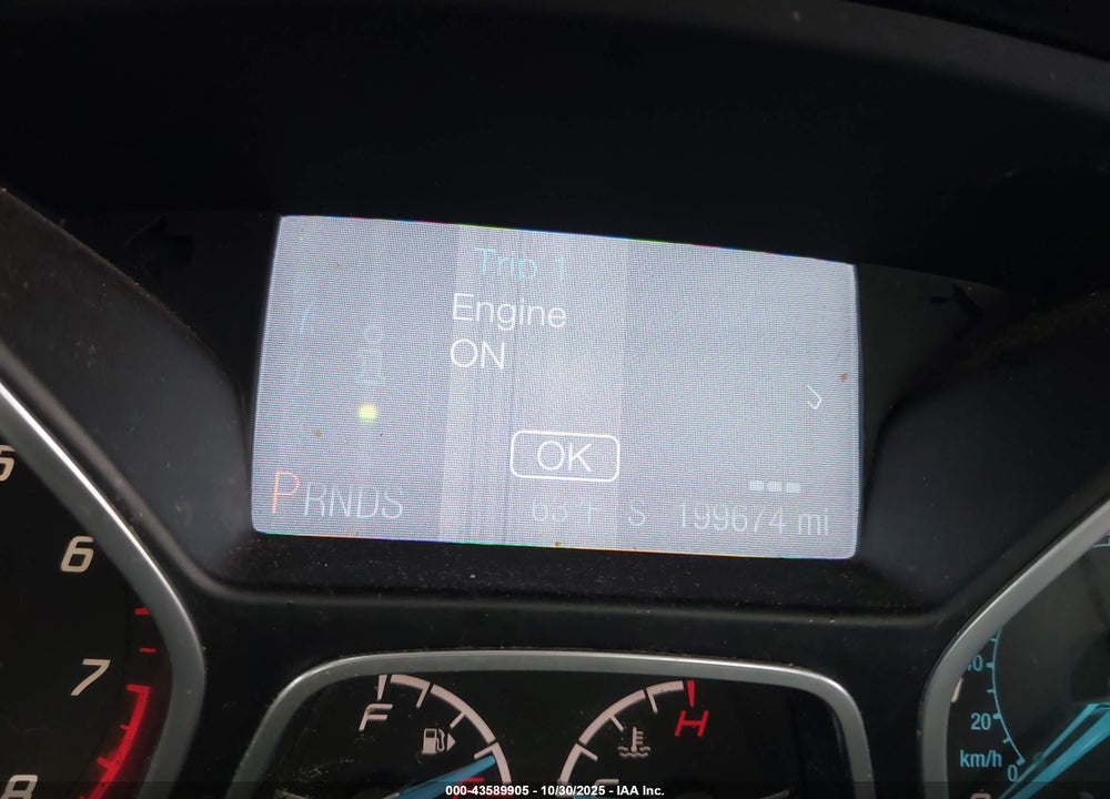 2014 FORD FOCUS VIN: 1FADP3K2XEL120056