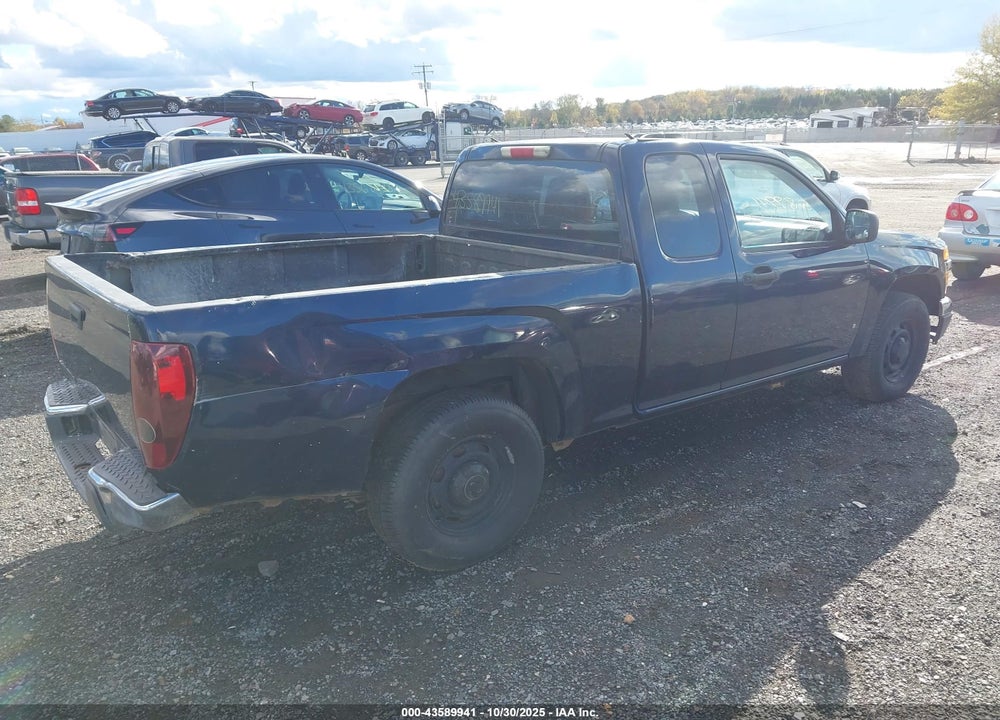 2008 CHEVROLET COLORADO WORK TRUCK VIN: 1GCCS199088176610