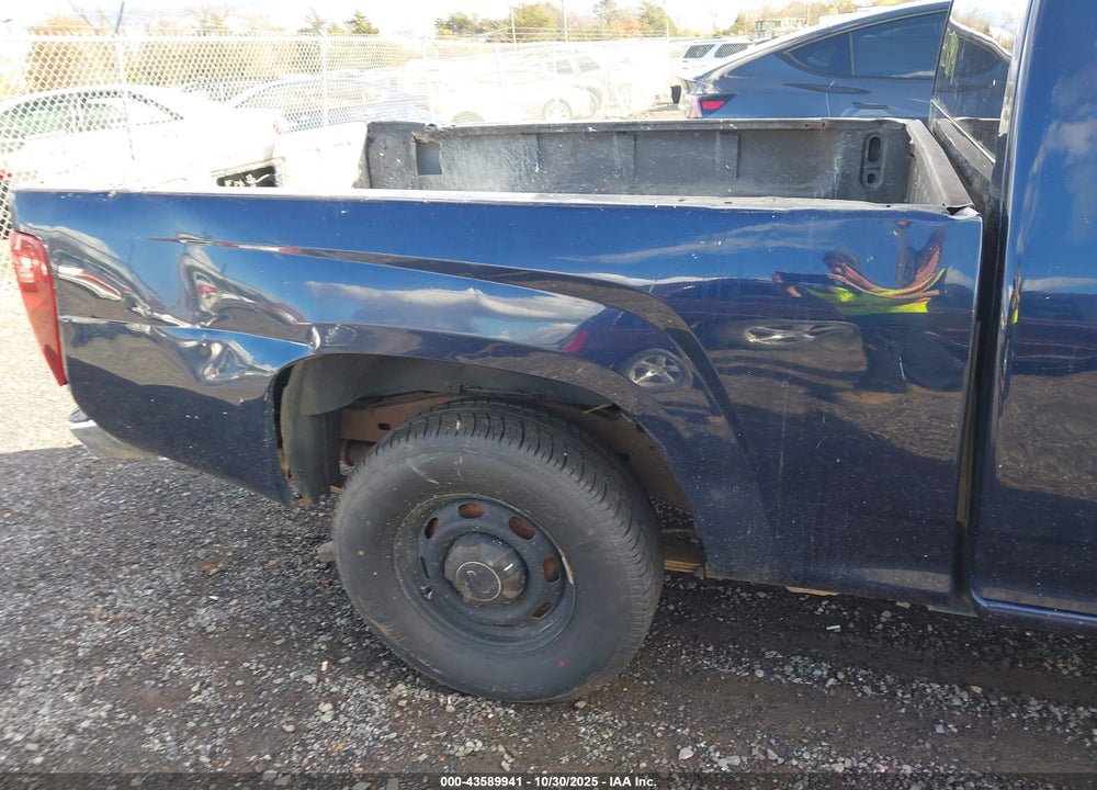 2008 CHEVROLET COLORADO WORK TRUCK VIN: 1GCCS199088176610