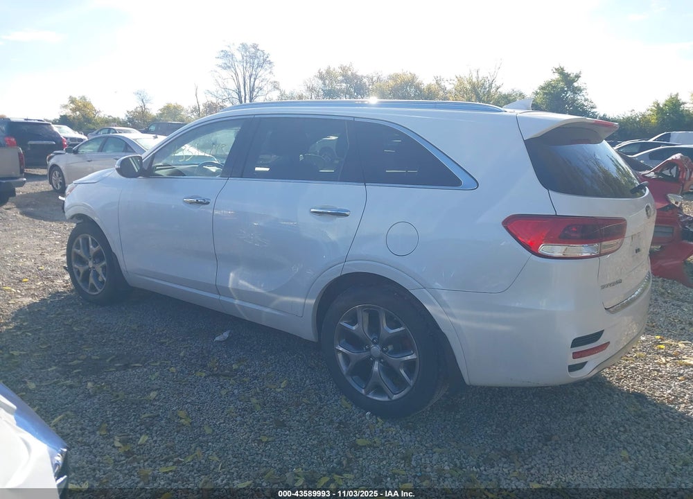2016 KIA SORENTO 3.3L SX VIN: 5XYPK4A57GG112535