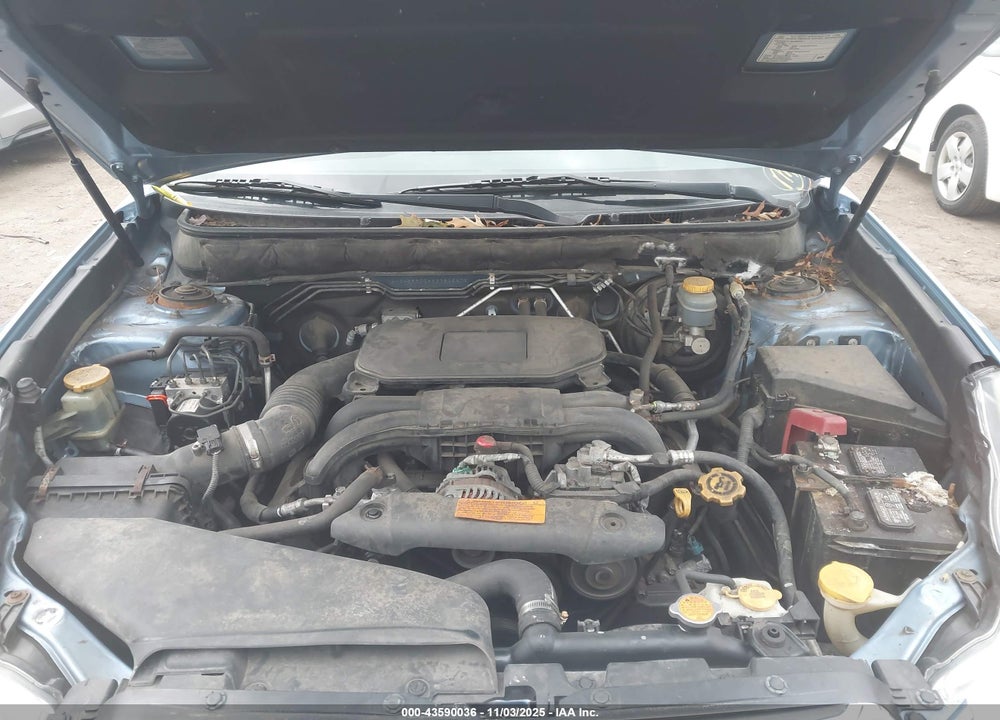 2011 SUBARU OUTBACK 2.5I PREMIUM VIN: 4S4BRBCC6B3383567
