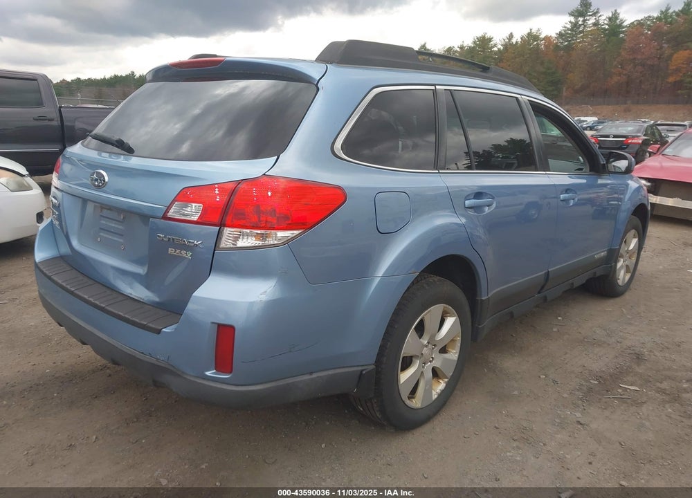 2011 SUBARU OUTBACK 2.5I PREMIUM VIN: 4S4BRBCC6B3383567