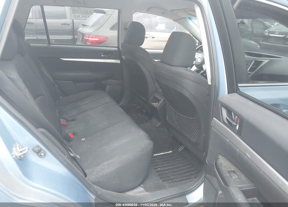 2011 SUBARU OUTBACK 2.5I PREMIUM VIN: 4S4BRBCC6B3383567