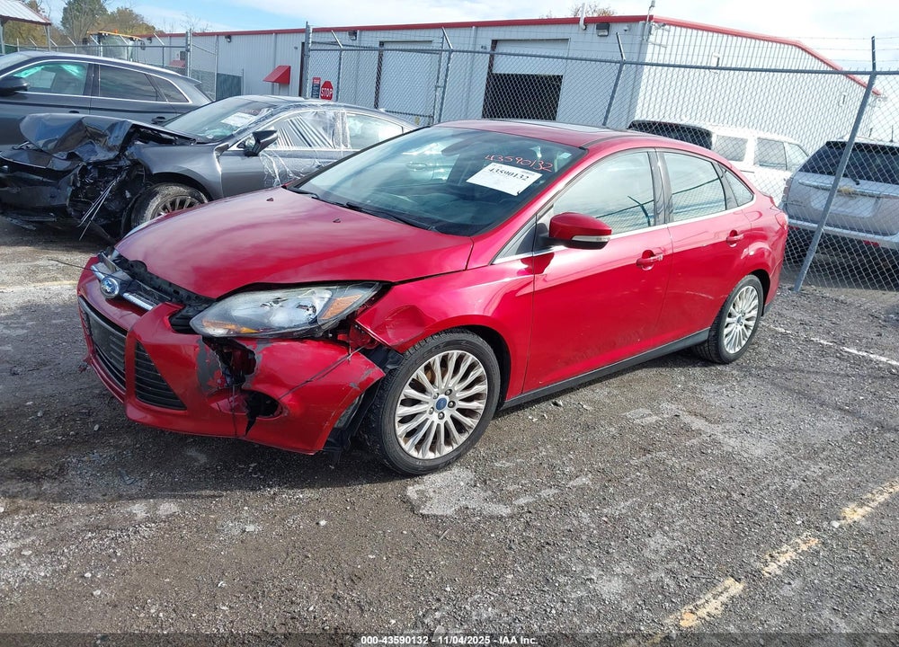2012 FORD FOCUS TITANIUM VIN: 1FAHP3J20CL474930