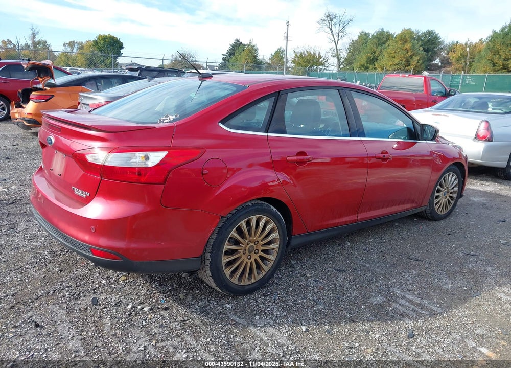 2012 FORD FOCUS TITANIUM VIN: 1FAHP3J20CL474930