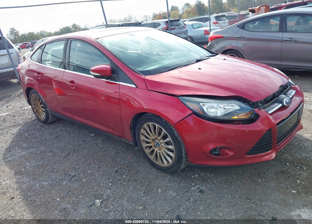 2012 FORD FOCUS TITANIUM VIN: 1FAHP3J20CL474930