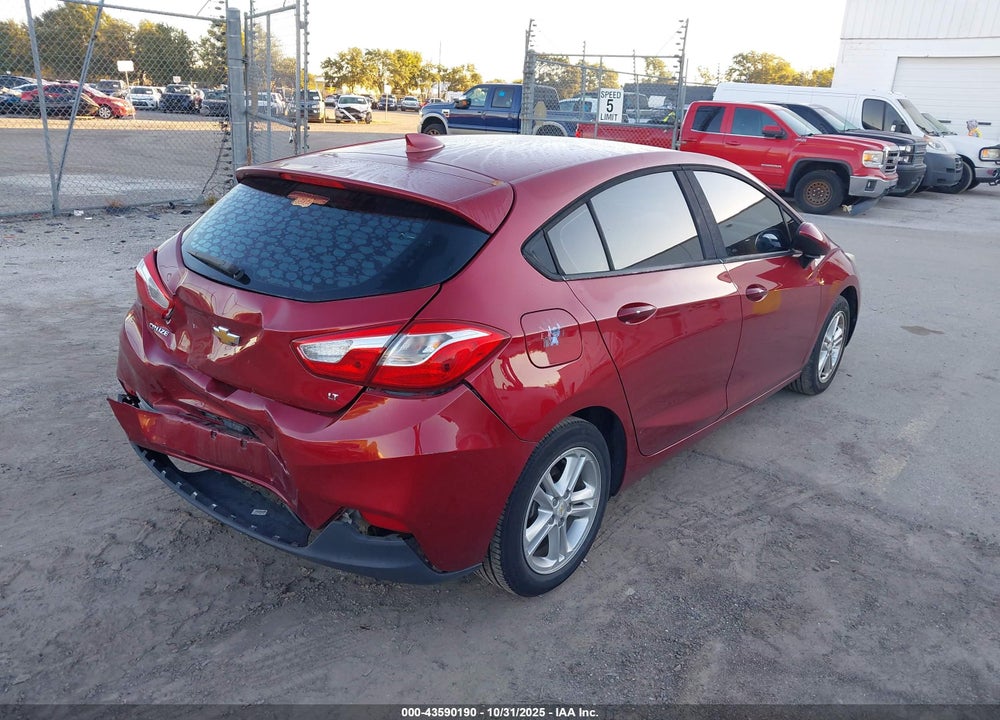 2017 CHEVROLET CRUZE LT AUTO VIN: 3G1BE6SM6HS528202