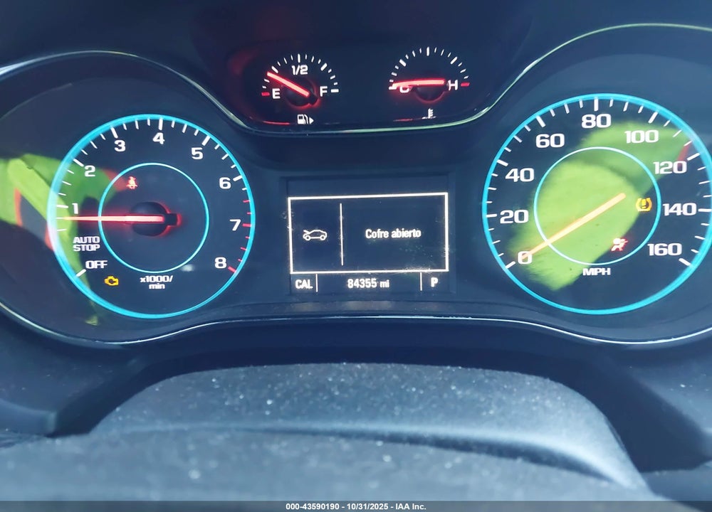 2017 CHEVROLET CRUZE LT AUTO VIN: 3G1BE6SM6HS528202