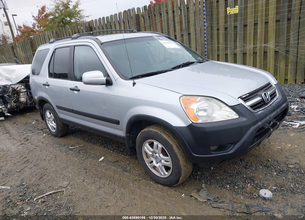 2004 HONDA CR-V EX VIN: SHSRD78844U240442