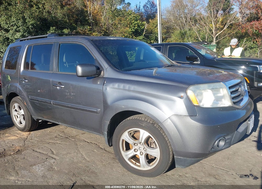 2013 HONDA PILOT EX-L VIN: 5FNYF3H50DB008254