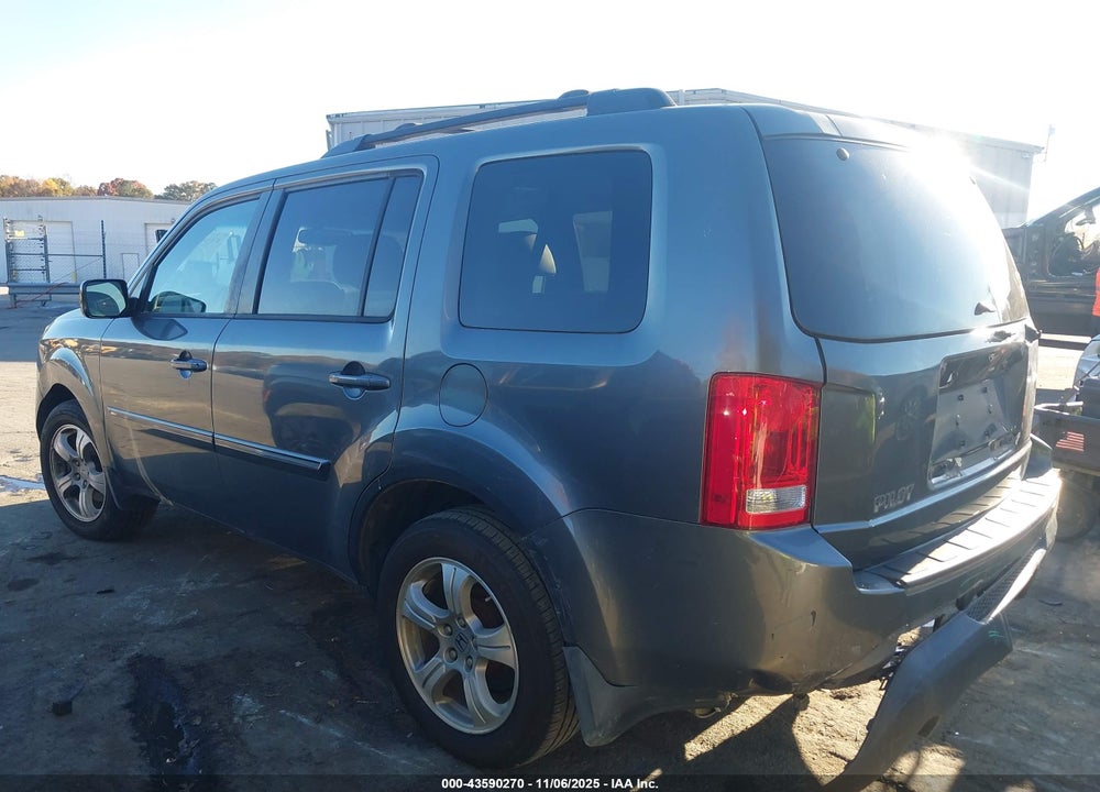 2013 HONDA PILOT EX-L VIN: 5FNYF3H50DB008254