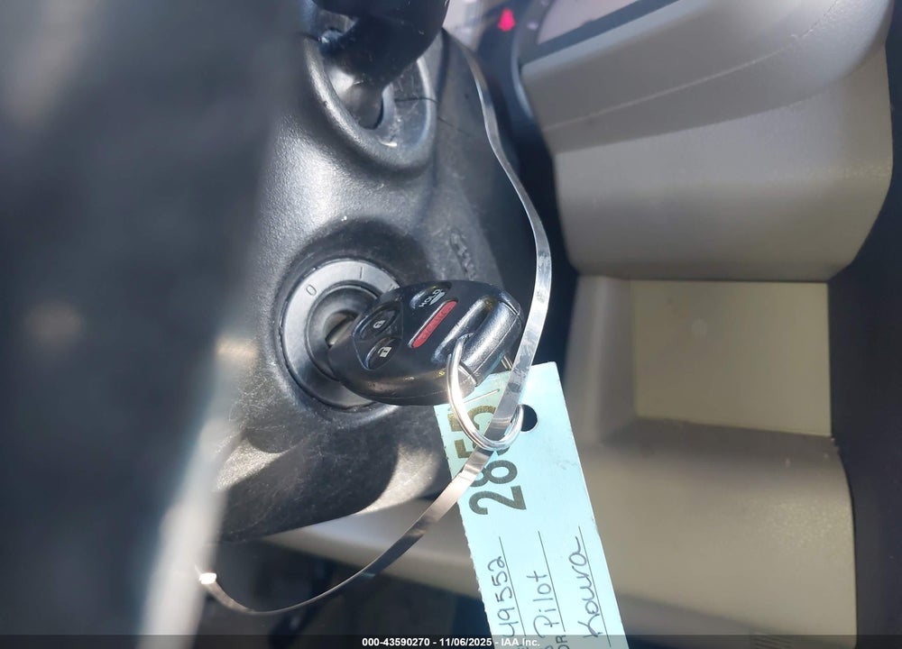 2013 HONDA PILOT EX-L VIN: 5FNYF3H50DB008254