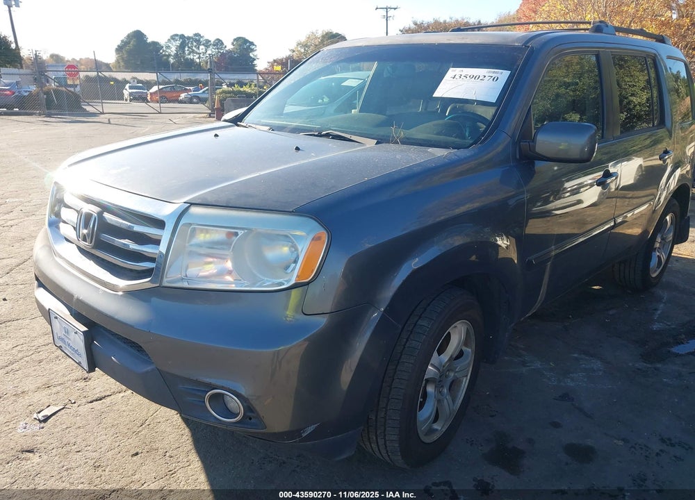 2013 HONDA PILOT EX-L VIN: 5FNYF3H50DB008254