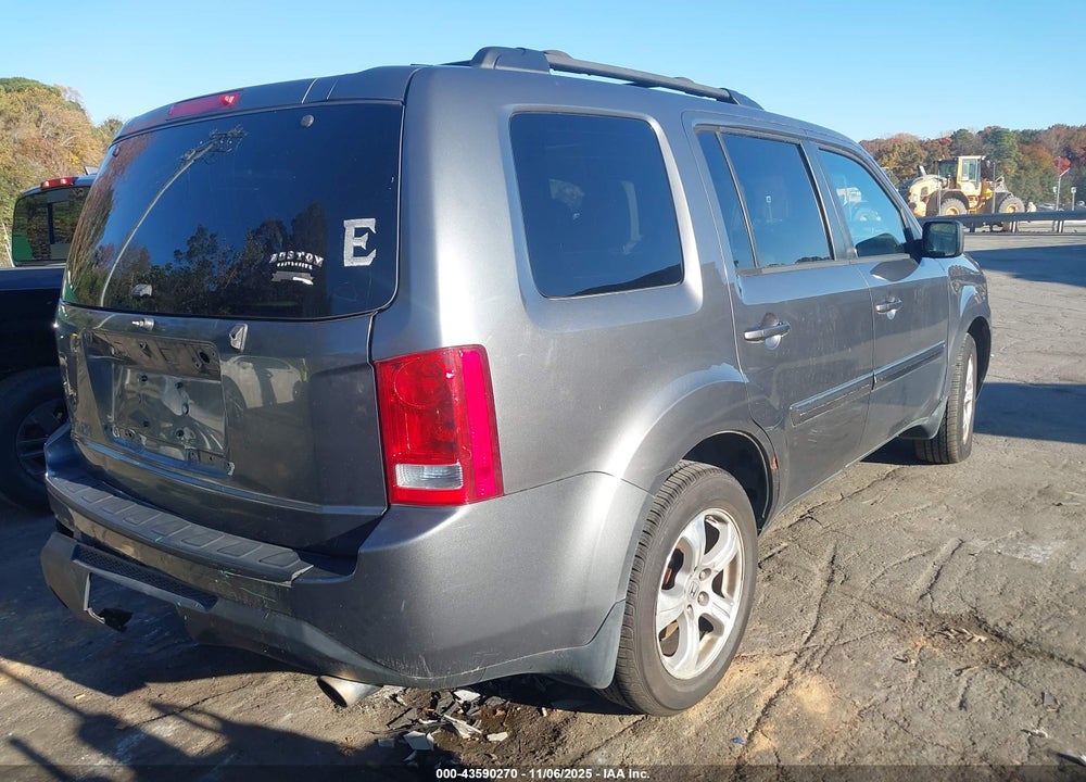 2013 HONDA PILOT EX-L VIN: 5FNYF3H50DB008254