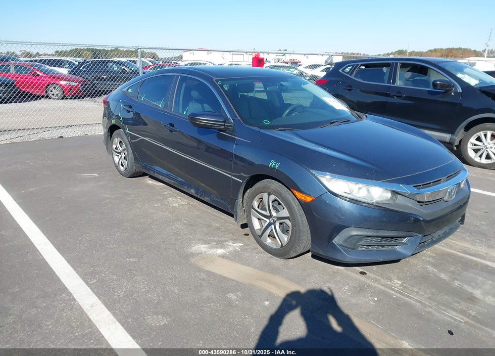 2016 HONDA CIVIC LX VIN: 19XFC2F56GE096072