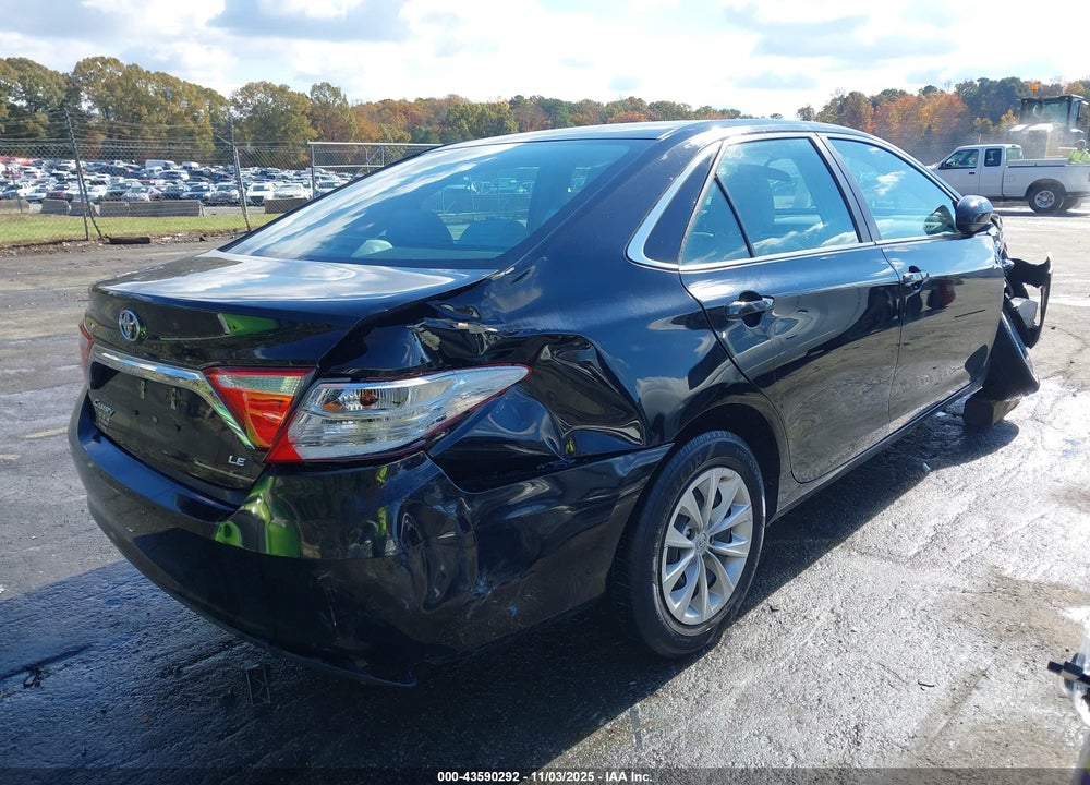2016 TOYOTA CAMRY LE VIN: 4T1BF1FK5GU516732