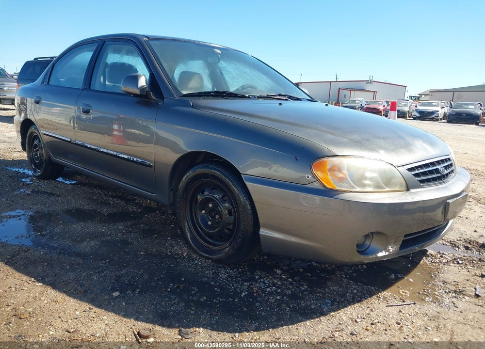 2002 KIA SPECTRA LS VIN: KNAFB121725190687