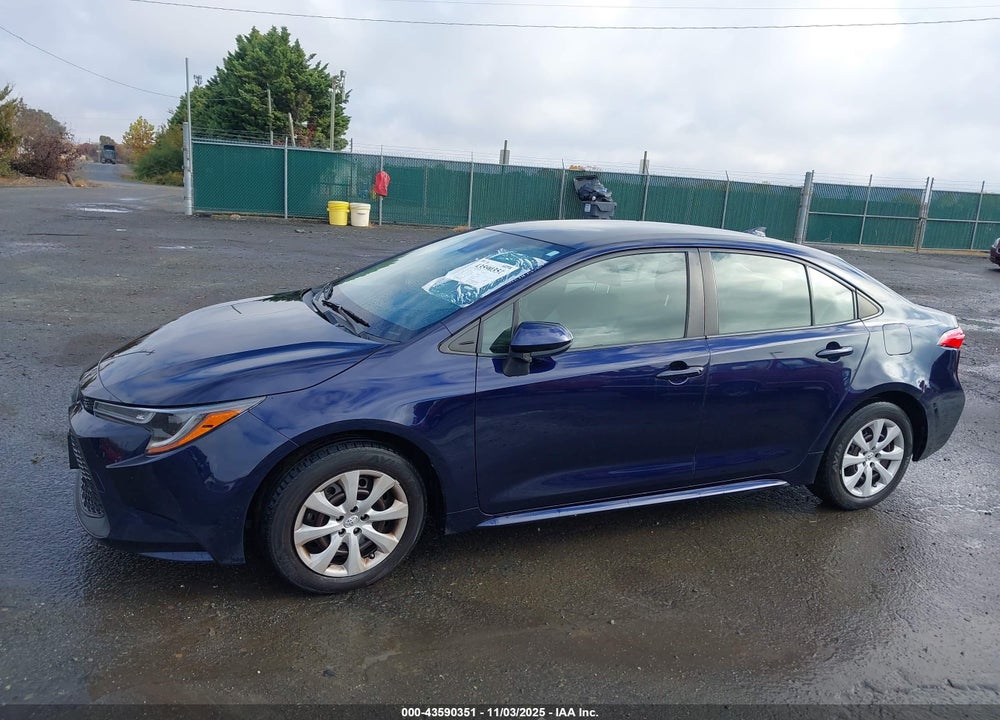 2021 TOYOTA COROLLA LE VIN: JTDEPMAE6MJ176313