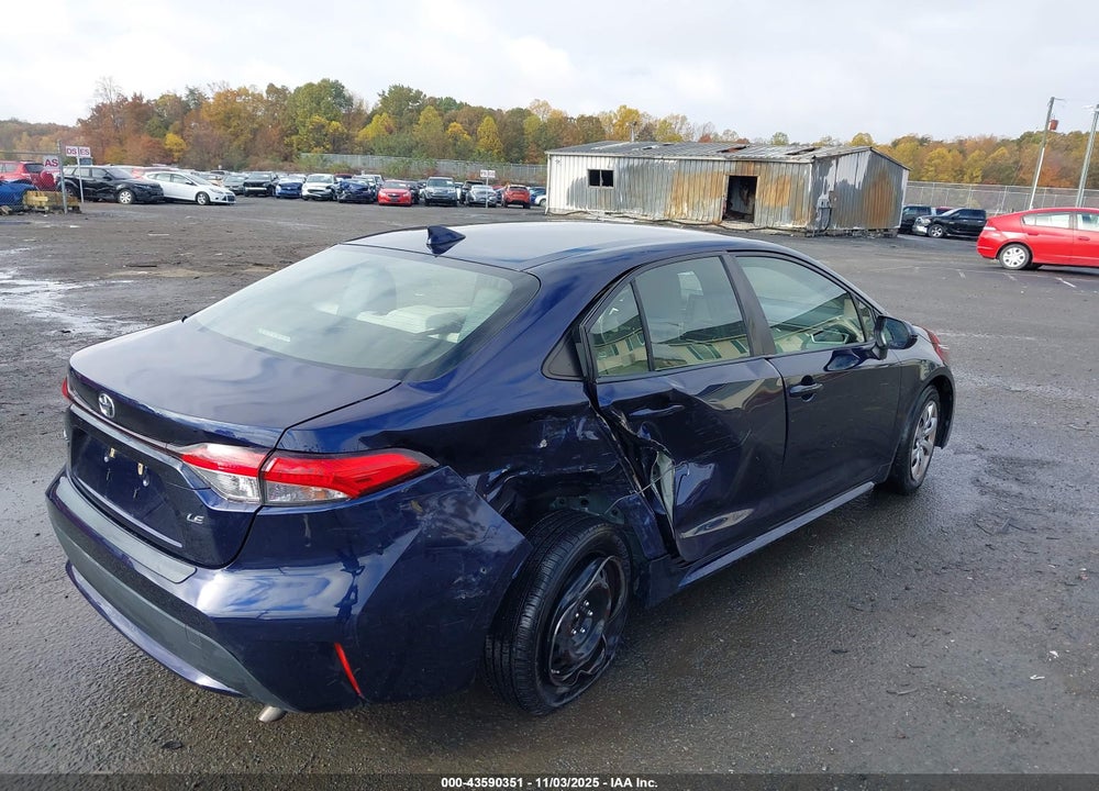 2021 TOYOTA COROLLA LE VIN: JTDEPMAE6MJ176313