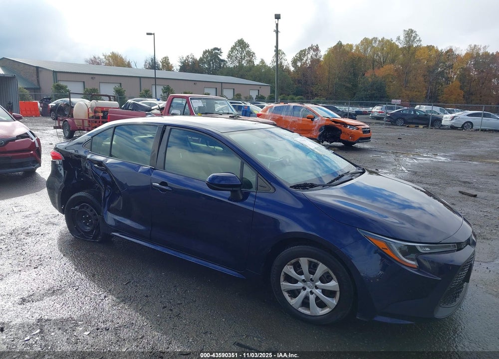 2021 TOYOTA COROLLA LE VIN: JTDEPMAE6MJ176313